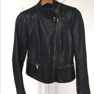 Zara vegan leather jacket - HARDLY WORN